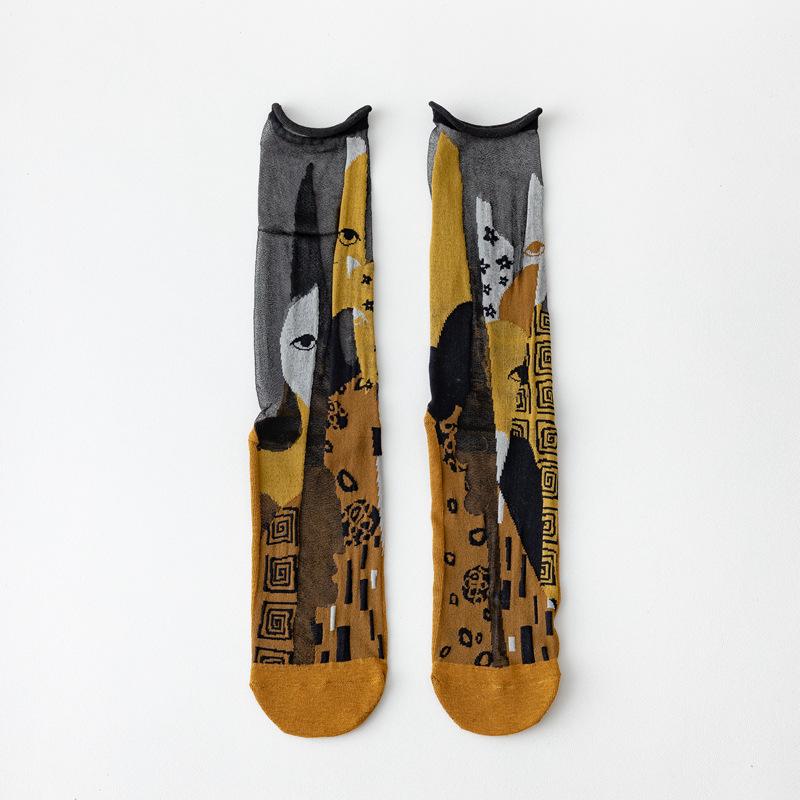 Spring And Summer Card Stockings Women S Summer Thin Breathable Women S Socks Trendy Socks Glass Silk Crimped Stockings Stacked Socks One size fits all
Spring And Summer Card Stockings Women S Summer Thin Breathable Women S Socks Trendy Socks Glass Silk Crimped Stockings Stacked Socks One size fits all