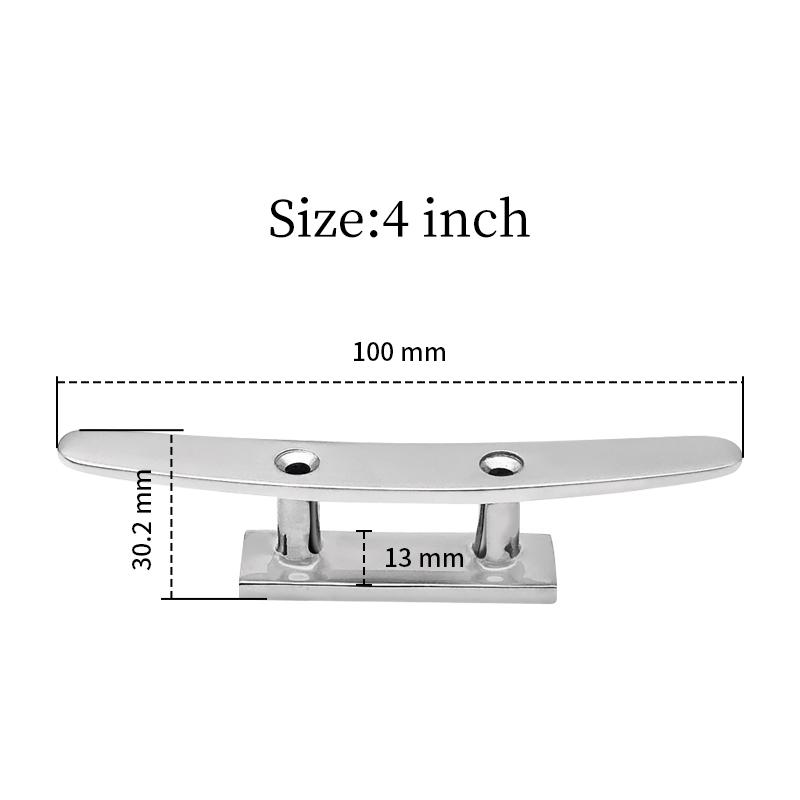 AndyMarine 4/5/6 inch 316 Stainless Steel Base Cleat Mirror Polished Boat Accessory Base Cleat Marine Rope Base 4 inch
AndyMarine 4/5/6 inch 316 Stainless Steel Base Cleat Mirror Polished Boat Accessory Base Cleat Marine Rope Base 4 inch