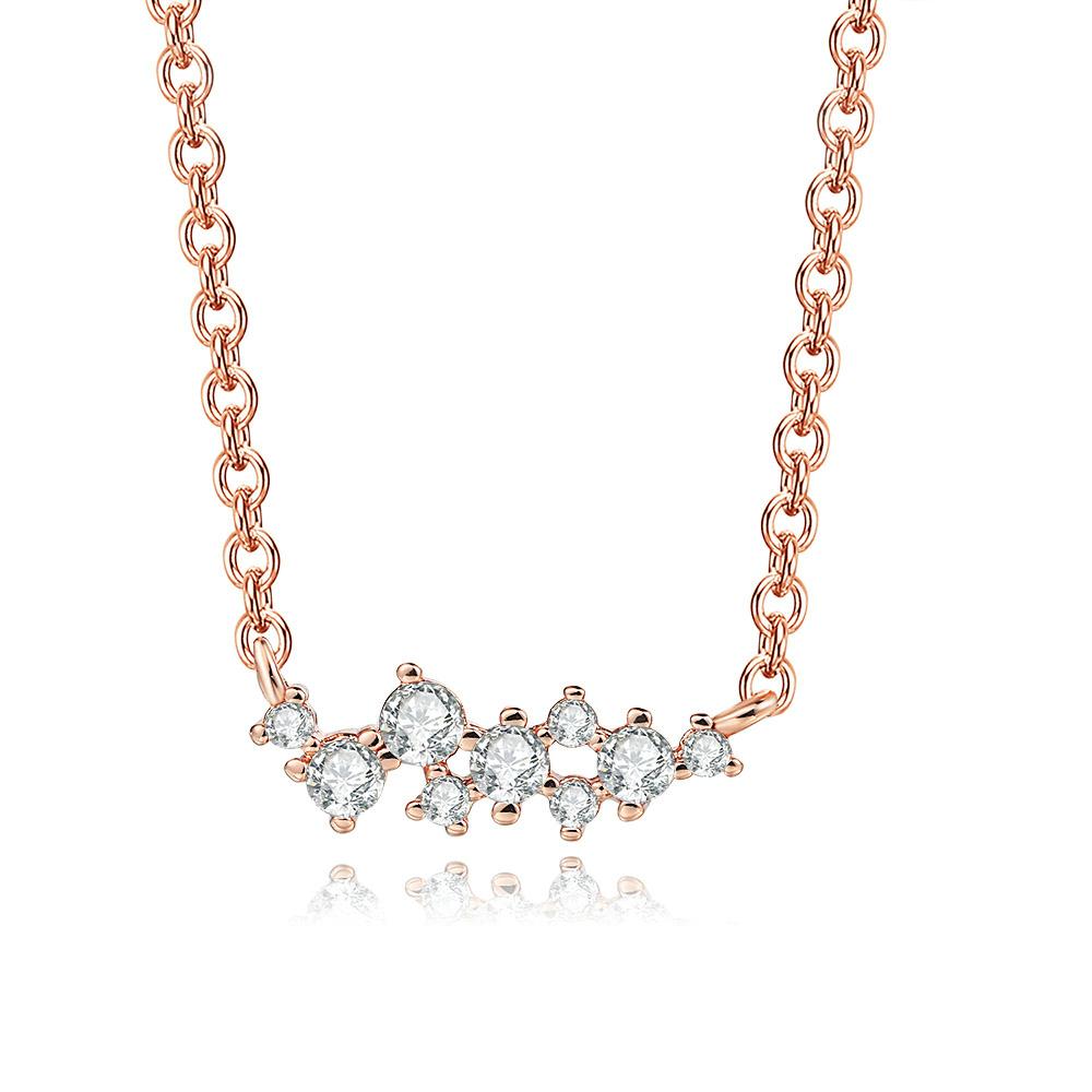 ZHOUYANG Pendant Necklace For Women New Fresh Mini Zircon Rose Gold Color Wedding Engagement Party Gift Fashion Jewelry N023
ZHOUYANG Pendant Necklace For Women New Fresh Mini Zircon Rose Gold Color Wedding Engagement Party Gift Fashion Jewelry N023