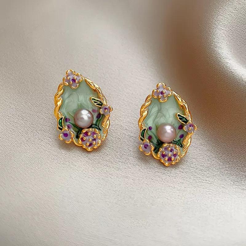 Vintage Flower Pearl Stud Earrings For Women Girls Korean Retro Statement Earring Wedding Party Fashion Jewelry Accessories Gift золотой
Vintage Flower Pearl Stud Earrings For Women Girls Korean Retro Statement Earring Wedding Party Fashion Jewelry Accessories Gift золотой