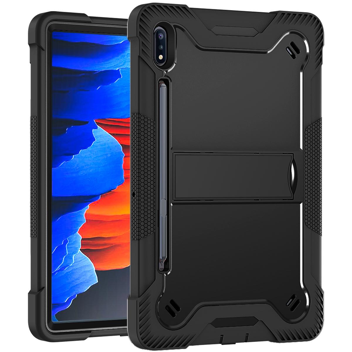 For Samsung Galaxy Tab S8 Ultra Kickstand Tablet Case Silicone+PC Shockproof Cover Black
For Samsung Galaxy Tab S8 Ultra Kickstand Tablet Case Silicone+PC Shockproof Cover Black