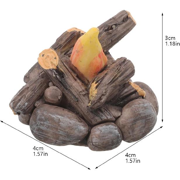 Uonlytech Ornaments Statue Stone Doll House Fireplace Dollhouse Campfire Decoration mini Outdoor Outdoor Statues Flame Artificial Sand Table
Uonlytech Ornaments Statue Stone Doll House Fireplace Dollhouse Campfire Decoration mini Outdoor Outdoor Statues Flame Artificial Sand Table