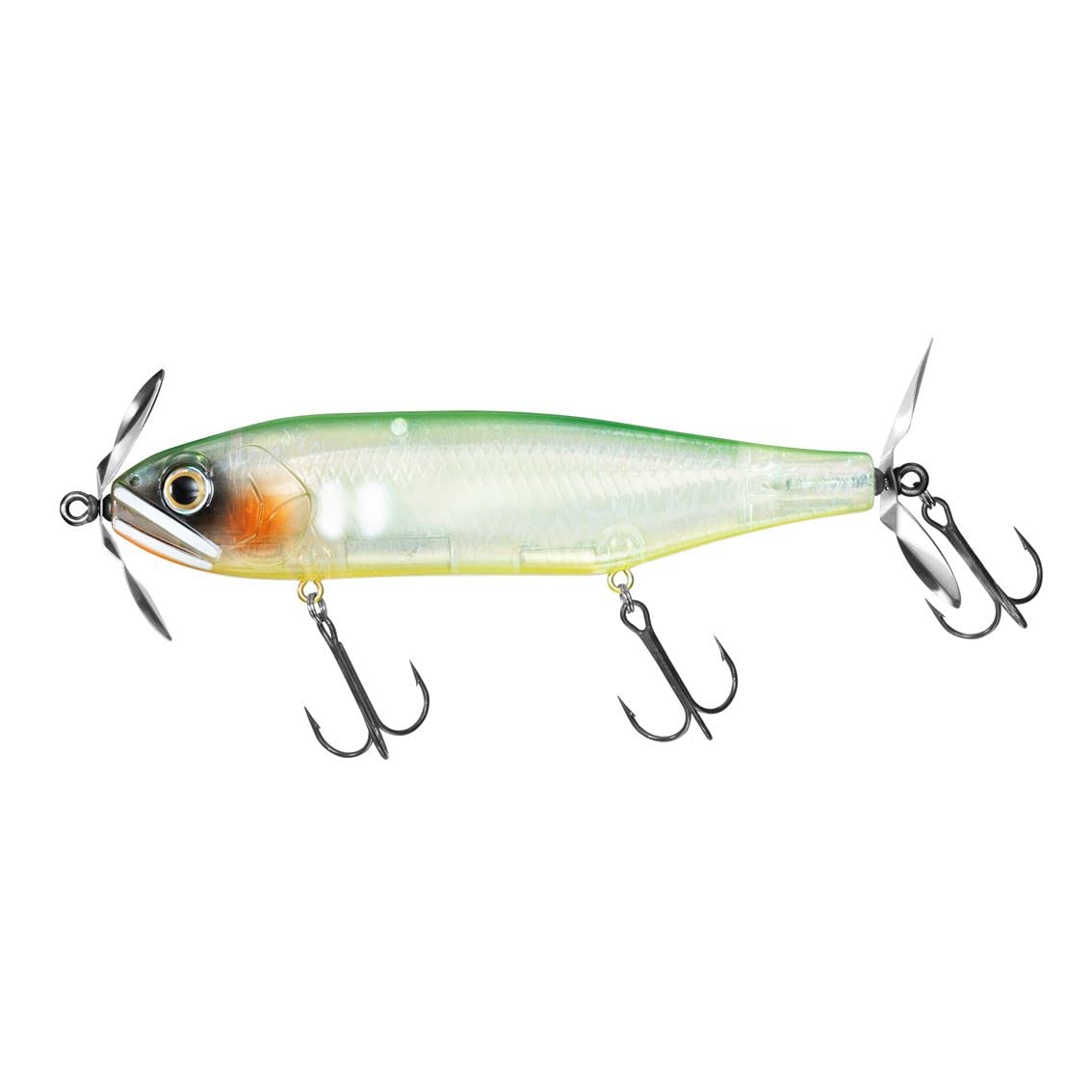 Daiwa Bass Lure STEEZ Prop 170F Clear Lime
Daiwa Bass Lure STEEZ Prop 170F Clear Lime