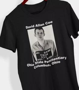 David Allan Coe Mugshot black T-shirt short sleeve All sizes S-5Xl 2F301 S
David Allan Coe Mugshot black T-shirt short sleeve All sizes S-5Xl 2F301 S