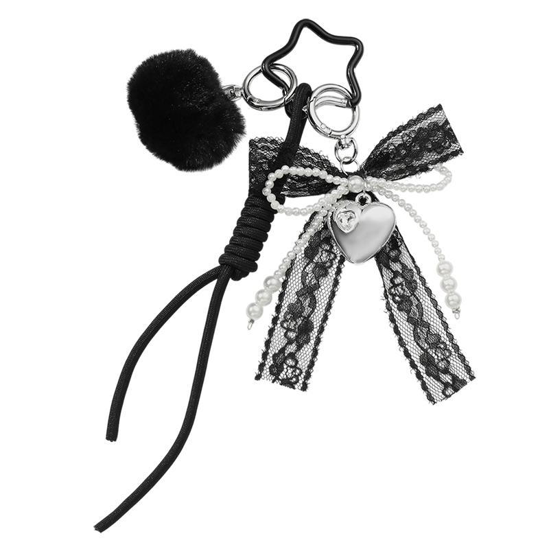 Y2K Exquisite Bow Cherry Pendant Keychain Black Woven Rope Knot Keyring Trendy Key Holder Bag Charm Handbag Pendant For Girls A1
Y2K Exquisite Bow Cherry Pendant Keychain Black Woven Rope Knot Keyring Trendy Key Holder Bag Charm Handbag Pendant For Girls A1