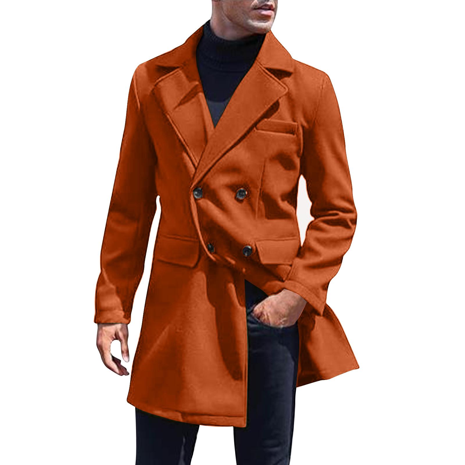 Модное шерстяное пальто на подкладке, средняя и длинная теплая куртка XL
Модное шерстяное пальто на подкладке, средняя и длинная теплая куртка XL