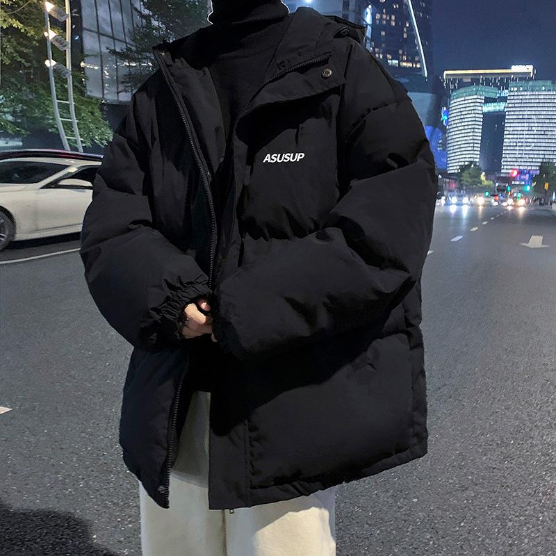 Cotton Men s Oversized Beige Puffer Jacket Hooded Warm Winter Coat Casual Streetwear M чорний
Cotton Men s Oversized Beige Puffer Jacket Hooded Warm Winter Coat Casual Streetwear M чорний