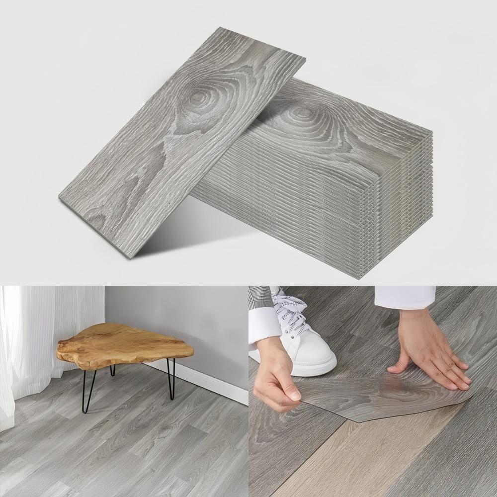 10pcs 40cmX15cm Wood Grain Strips Self-Adhesive Floor Stickers Wall Floor Stickers for Living Room Office Various Indoor Places 10pcs
10pcs 40cmX15cm Wood Grain Strips Self-Adhesive Floor Stickers Wall Floor Stickers for Living Room Office Various Indoor Places 10pcs