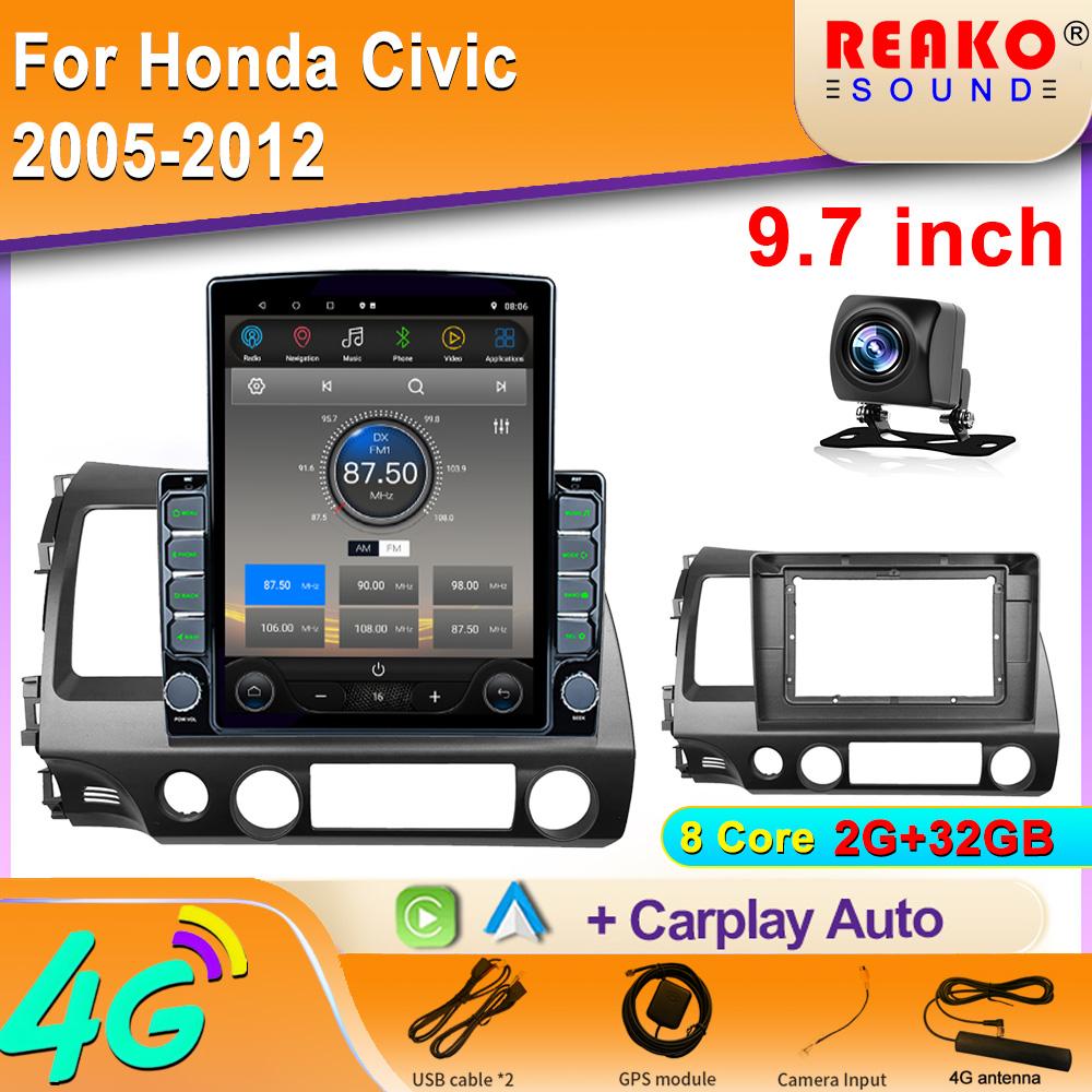 9,7-дюймовый вертикальный экран Tesla Android 12.0 для Honda Civic 2005-2012 Мультимедийный видеоплеер Carplay Навигация GPS Головное устройство 8 core 2GB+32GB
9,7-дюймовый вертикальный экран Tesla Android 12.0 для Honda Civic 2005-2012 Мультимедийный видеоплеер Carplay Навигация GPS Головное устройство 8 core 2GB+32GB