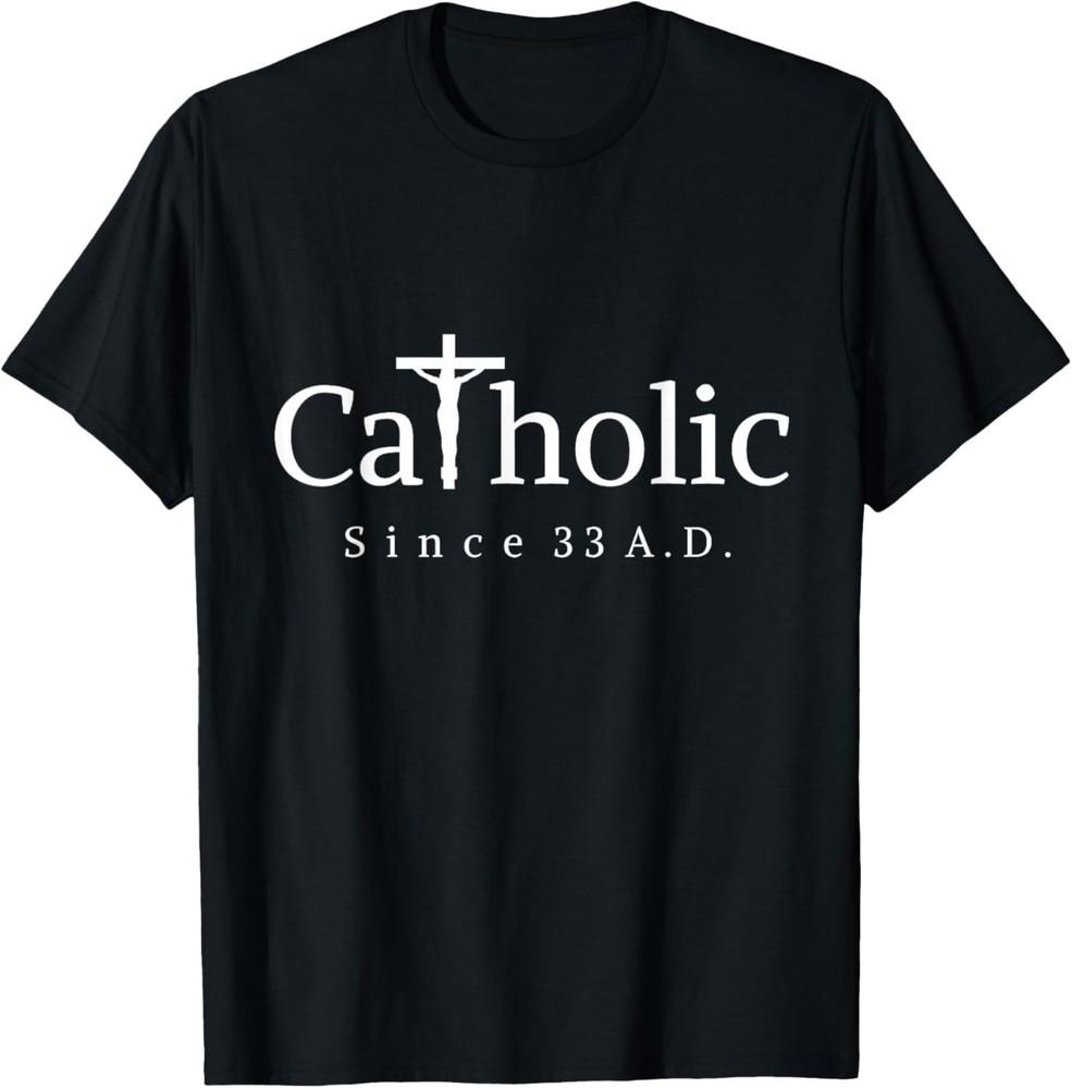 Catholic Faith Since 33 AD Vintage Christian Design T-Shirt 4XL
Catholic Faith Since 33 AD Vintage Christian Design T-Shirt 4XL
