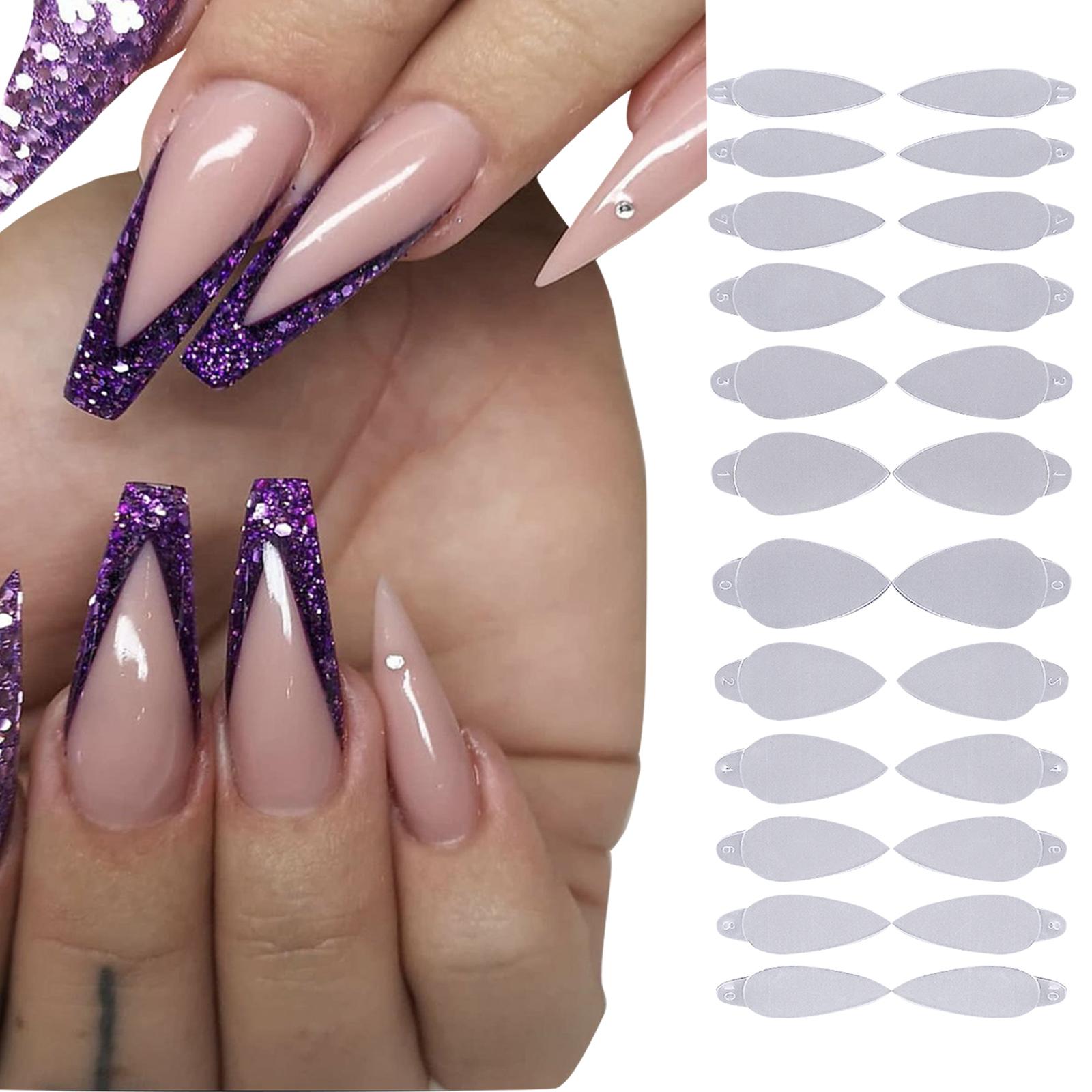 24 шт. двухсторонние наклейки для французских форм для ногтей, наклейки для французских линий из смолы, направляющие наклейки для наращивания ногтей для дизайна ногтей C
24 шт. двухсторонние наклейки для французских форм для ногтей, наклейки для французских линий из смолы, направляющие наклейки для наращивания ногтей для дизайна ногтей C