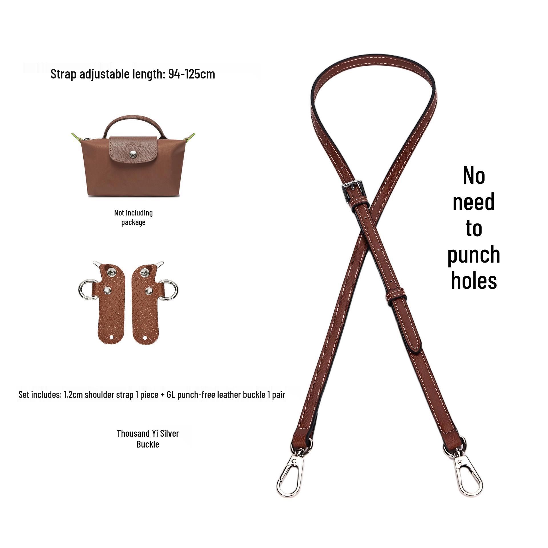 Longxiang Genuine Leather Mini Dumpling Crossbody Bag with Adjustable Shoulder Strap and Non-Slip Buckle
Longxiang Genuine Leather Mini Dumpling Crossbody Bag with Adjustable Shoulder Strap and Non-Slip Buckle