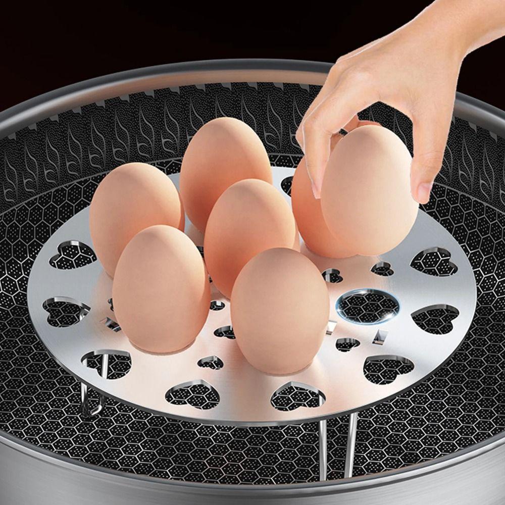 Thicken Foldable Steaming Tray Stackable Stainless Steel Pot Holder Egg Steamer Rack Cooking Tool Silver 17cm
Thicken Foldable Steaming Tray Stackable Stainless Steel Pot Holder Egg Steamer Rack Cooking Tool Silver 17cm