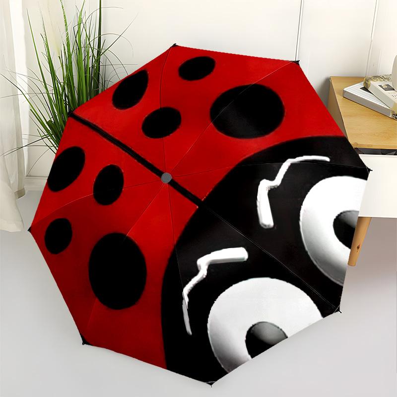 1pc Automatic Open/Close Umbrella with Ladybug Design - Compact Folding Retractable Parapluie, Heavy-Duty 8-Rib Steel Frame, A (as the picture,Iron&8K)
1pc Automatic Open/Close Umbrella with Ladybug Design - Compact Folding Retractable Parapluie, Heavy-Duty 8-Rib Steel Frame, A (as the picture,Iron&8K)
