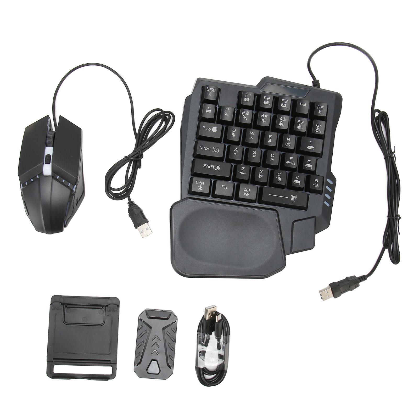 4 in 1 Mobile Game Combo Pack Mobile Gamepad Controller Gaming Keyboard Mouse Converter for Android
4 in 1 Mobile Game Combo Pack Mobile Gamepad Controller Gaming Keyboard Mouse Converter for Android