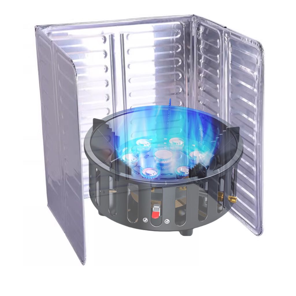 1/2 Pcs Outdoor Stove Windscreen Foldable Aluminum Foil Stove Windshield For Camping Cooking Burner Windproof Screen
1/2 Pcs Outdoor Stove Windscreen Foldable Aluminum Foil Stove Windshield For Camping Cooking Burner Windproof Screen