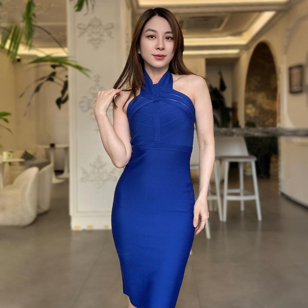 Blue Backless Bandage Dress with Sheer Mesh Straps and Tie-Up Back, Fitted Waist, Stretchy, Women s Beach Vacation Dress Large синий
Blue Backless Bandage Dress with Sheer Mesh Straps and Tie-Up Back, Fitted Waist, Stretchy, Women s Beach Vacation Dress Large синий