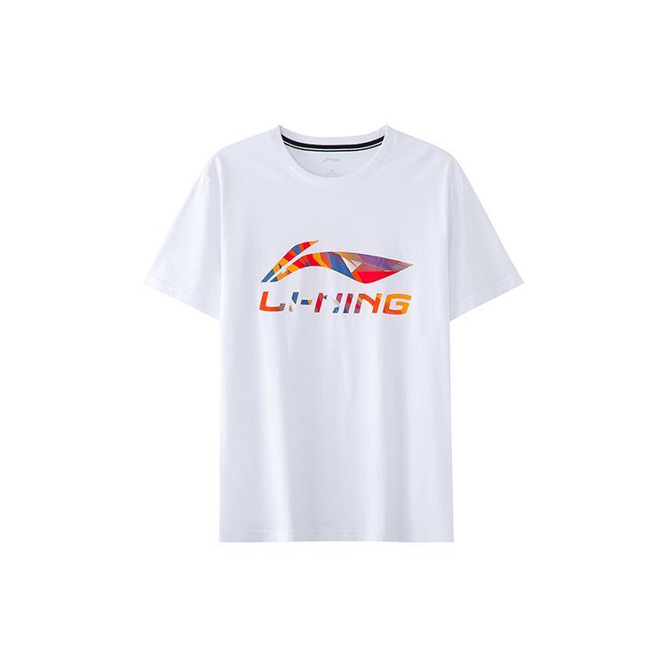 Футболка с коротким рукавом и круглым вырезом Li Ning с большим логотипом, мужская, белая, AHSR659-2
Футболка с коротким рукавом и круглым вырезом Li Ning с большим логотипом, мужская, белая, AHSR659-2