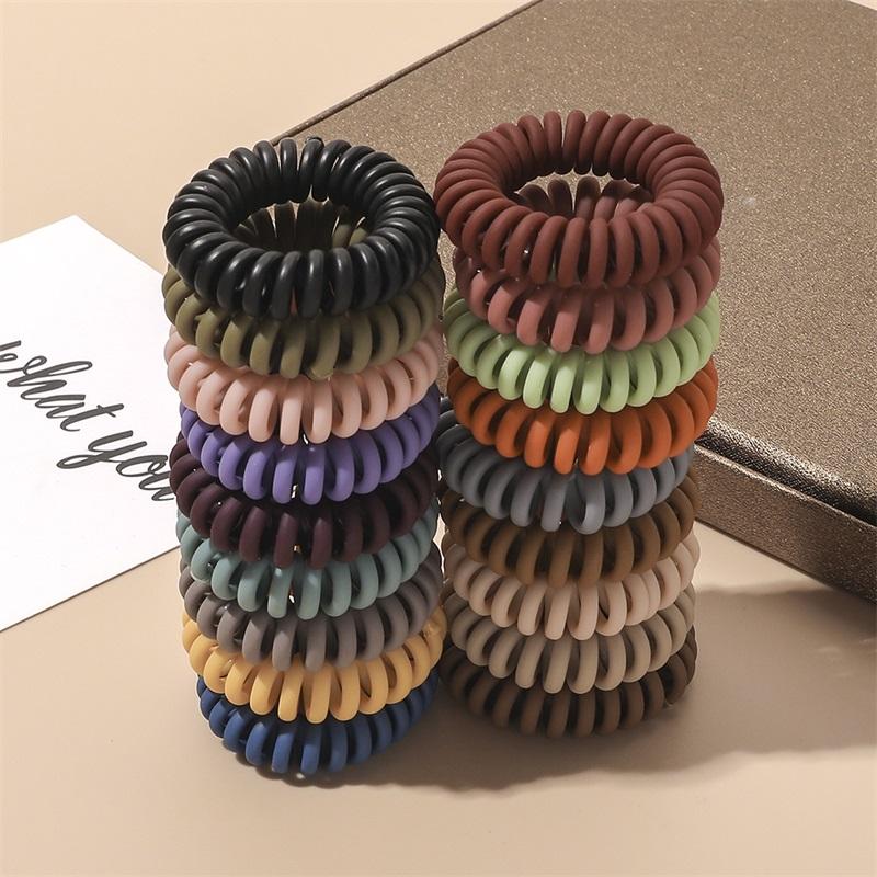 3pcs Hair Tie Women Multicolor Elastic Hair Band Spiral High Elasticity Telephone Wire Gum for Hair Rubber Band Hair Accessories
3pcs Hair Tie Women Multicolor Elastic Hair Band Spiral High Elasticity Telephone Wire Gum for Hair Rubber Band Hair Accessories