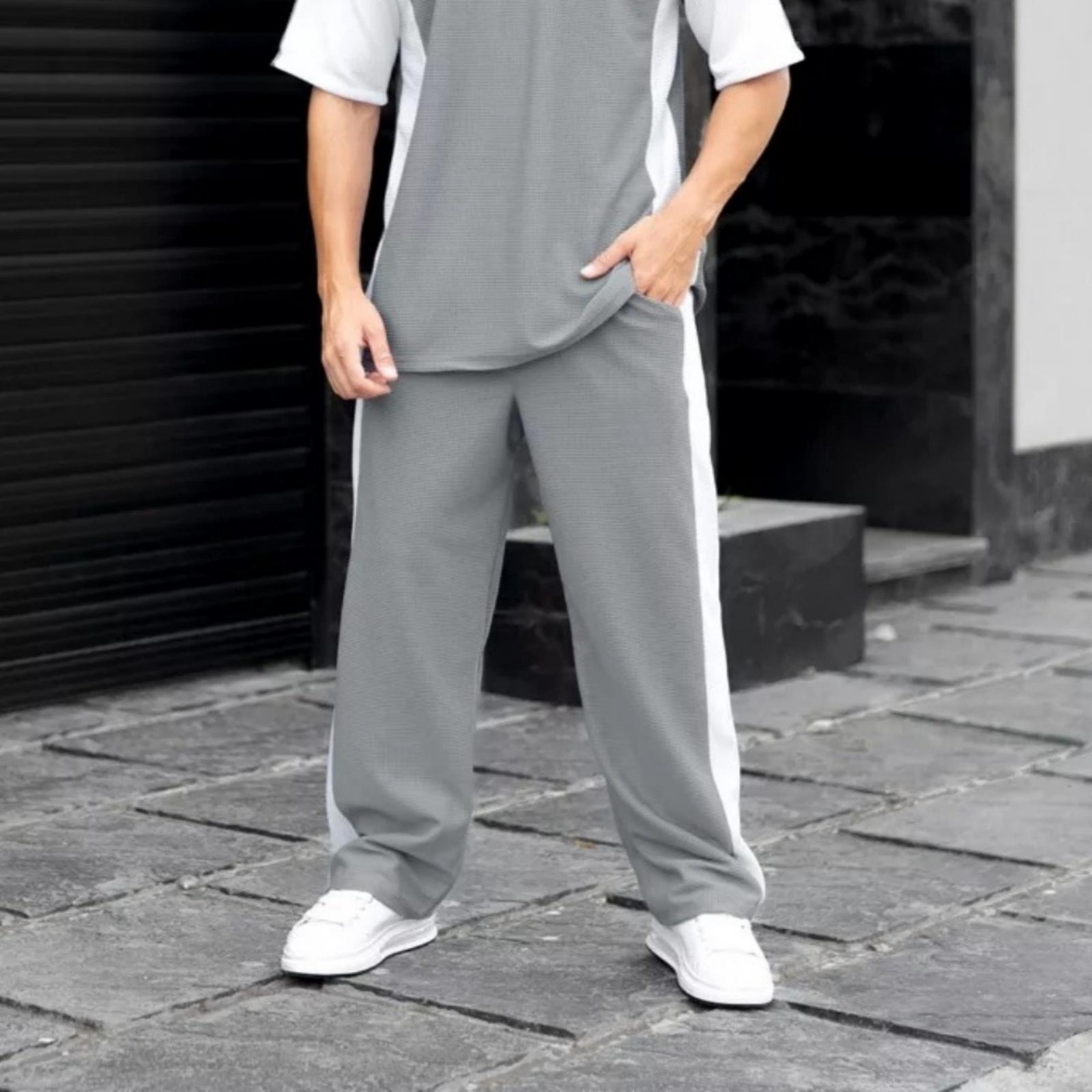 Men s Loose, Breathable Straight,leg, Color,blocked Sport And Casual Trousers XXXL
Men s Loose, Breathable Straight,leg, Color,blocked Sport And Casual Trousers XXXL