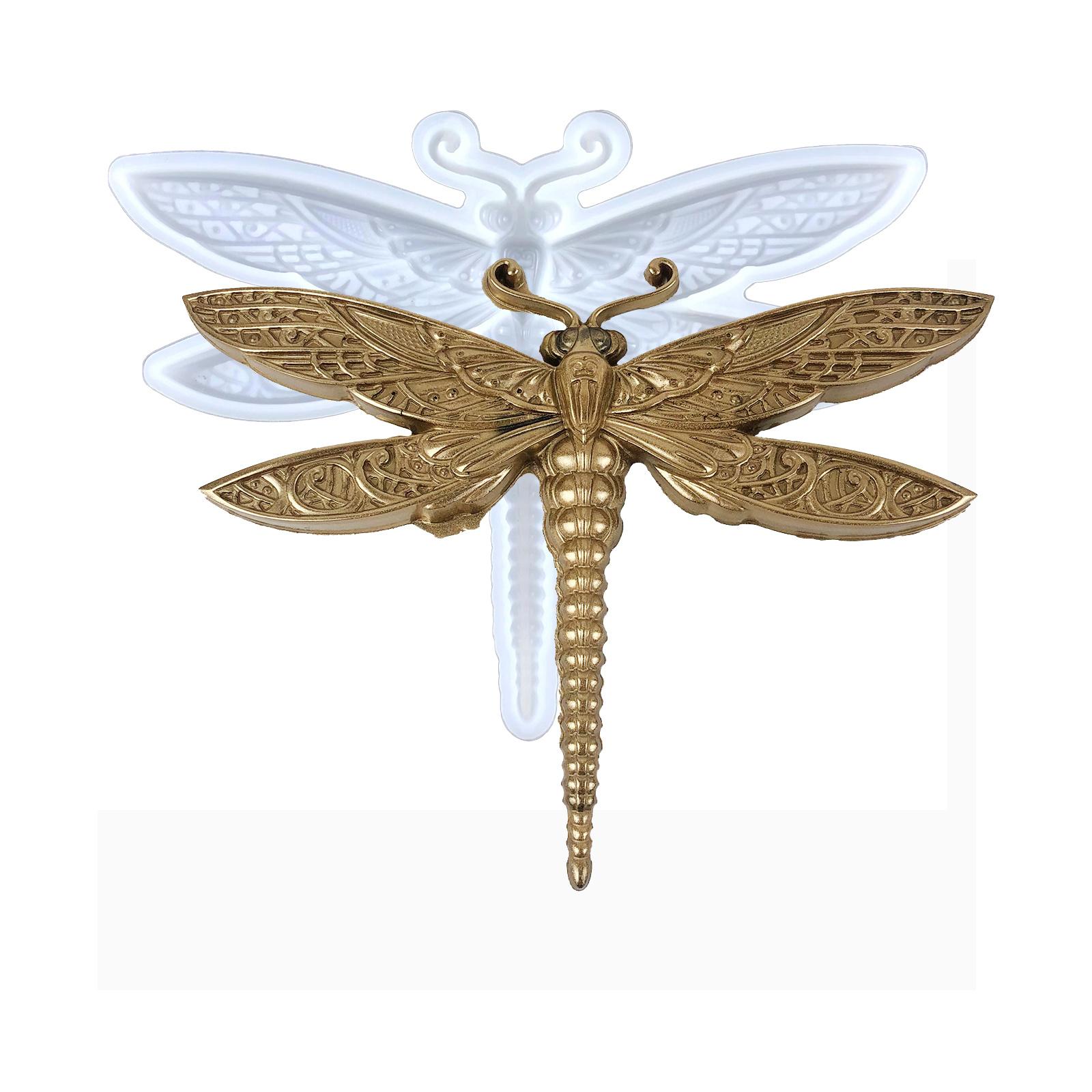 Resin Casting Molds, 3D Dragonfly Animal Silicone Molds, Large Home Decorating Epoxy Resin Molds DIY Resin Casting for Wall Hanging Door Desktop
Resin Casting Molds, 3D Dragonfly Animal Silicone Molds, Large Home Decorating Epoxy Resin Molds DIY Resin Casting for Wall Hanging Door Desktop