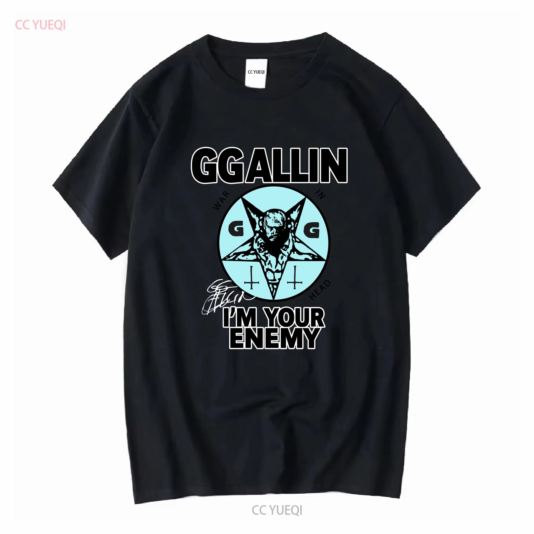 New GG Allin Singer T Shirt Popular Men S 234XL C299 FREESHIP long or short sleeves vintage Washed fashion Stylish homme Casual 4XL
New GG Allin Singer T Shirt Popular Men S 234XL C299 FREESHIP long or short sleeves vintage Washed fashion Stylish homme Casual 4XL