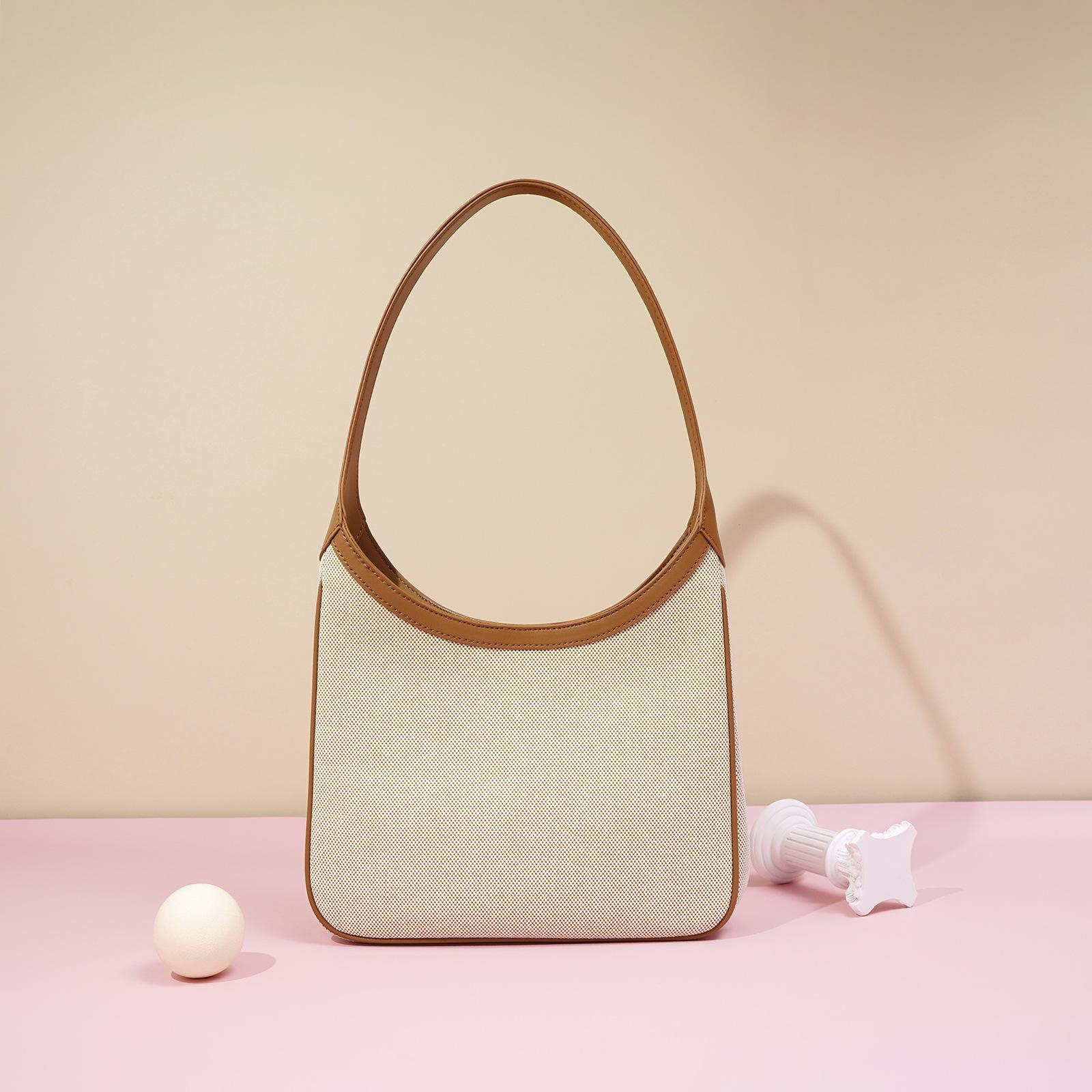 Canvas Splicing Contrasting Color Bucket Bag Simple Commuting Large Capacity Shoulder Underarm Fashion Women s Bag рожевий
Canvas Splicing Contrasting Color Bucket Bag Simple Commuting Large Capacity Shoulder Underarm Fashion Women s Bag рожевий
