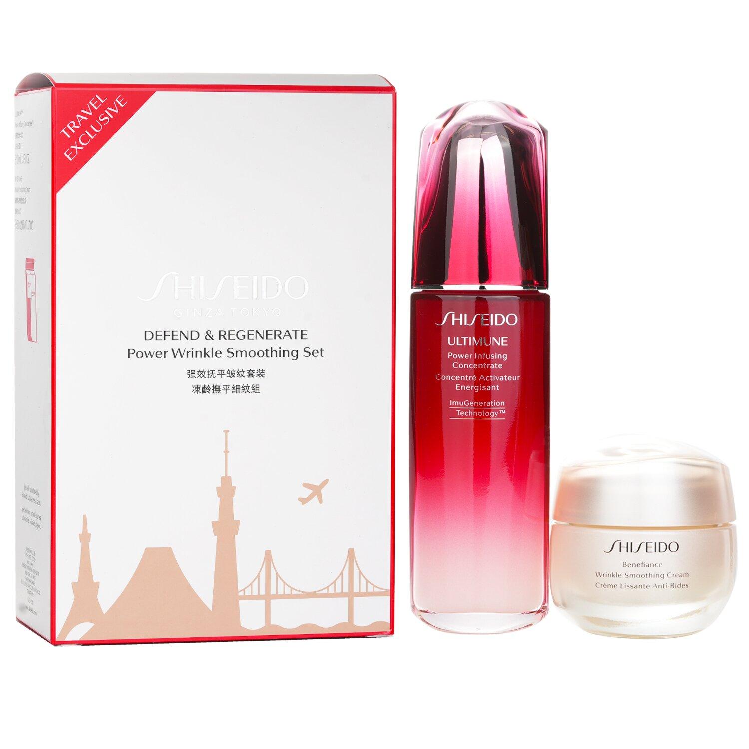 Набор для разглаживания морщин Defend & Regenerate Power: Концентрат Ultimune Power Infusing N 100 мл + Крем Benefiance Wrinkle Smoothing Cream 50 мл 2pcs
Набор для разглаживания морщин Defend & Regenerate Power: Концентрат Ultimune Power Infusing N 100 мл + Крем Benefiance Wrinkle Smoothing Cream 50 мл 2pcs