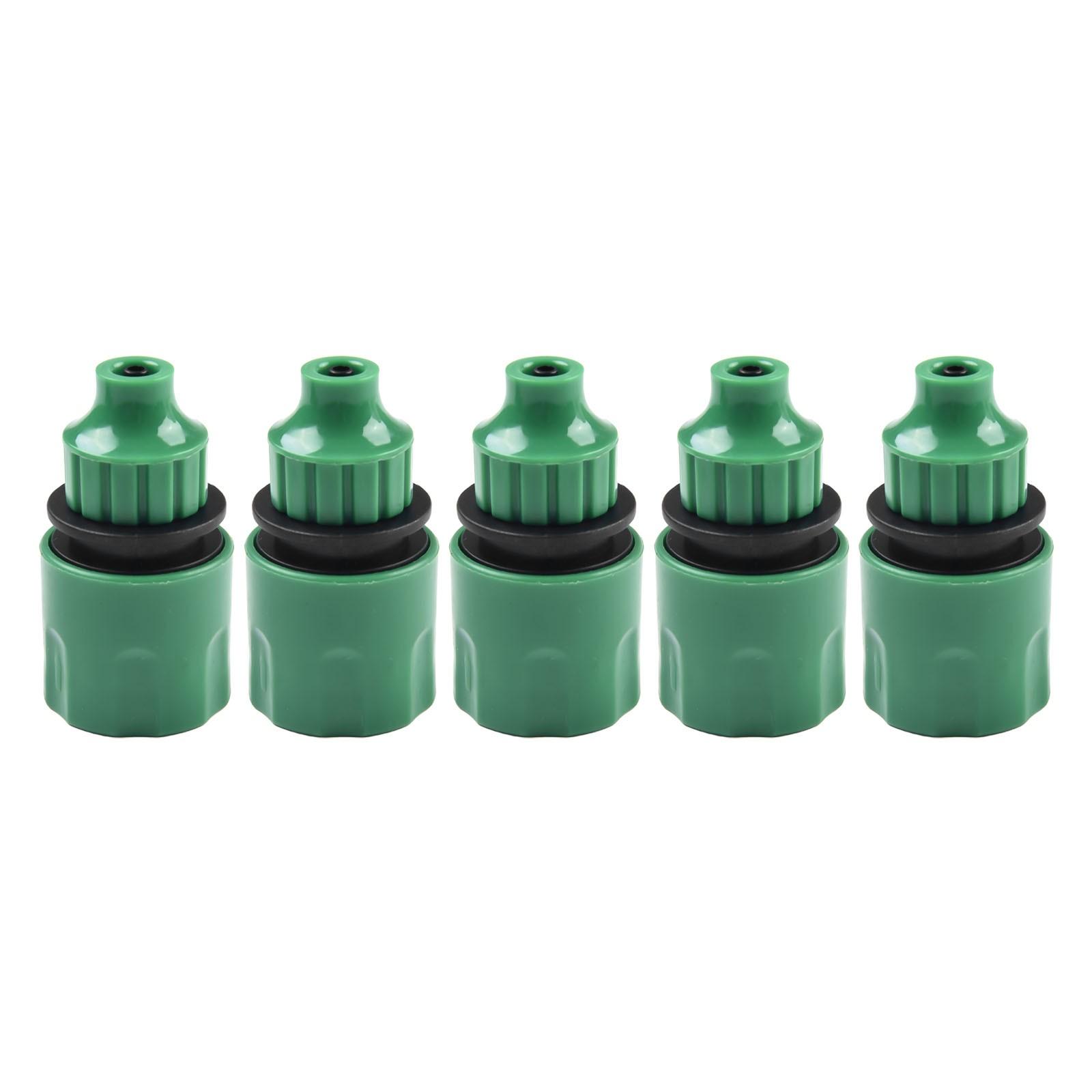 Weatherproof Plastic Water Hose Quick Connector Set for Garden Hose and Faucets
Weatherproof Plastic Water Hose Quick Connector Set for Garden Hose and Faucets