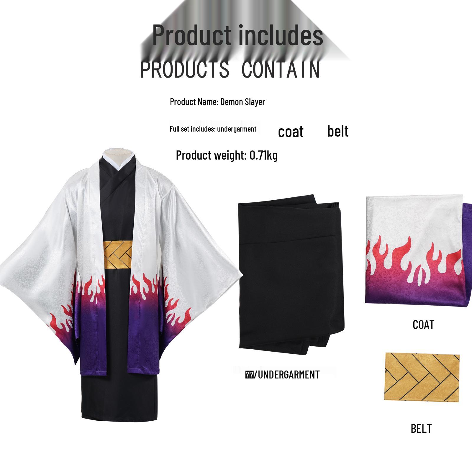 Demon Slayer Cosplay: Master Kagaya Ubuyashiki Anime Character Costume XXXL
Demon Slayer Cosplay: Master Kagaya Ubuyashiki Anime Character Costume XXXL
