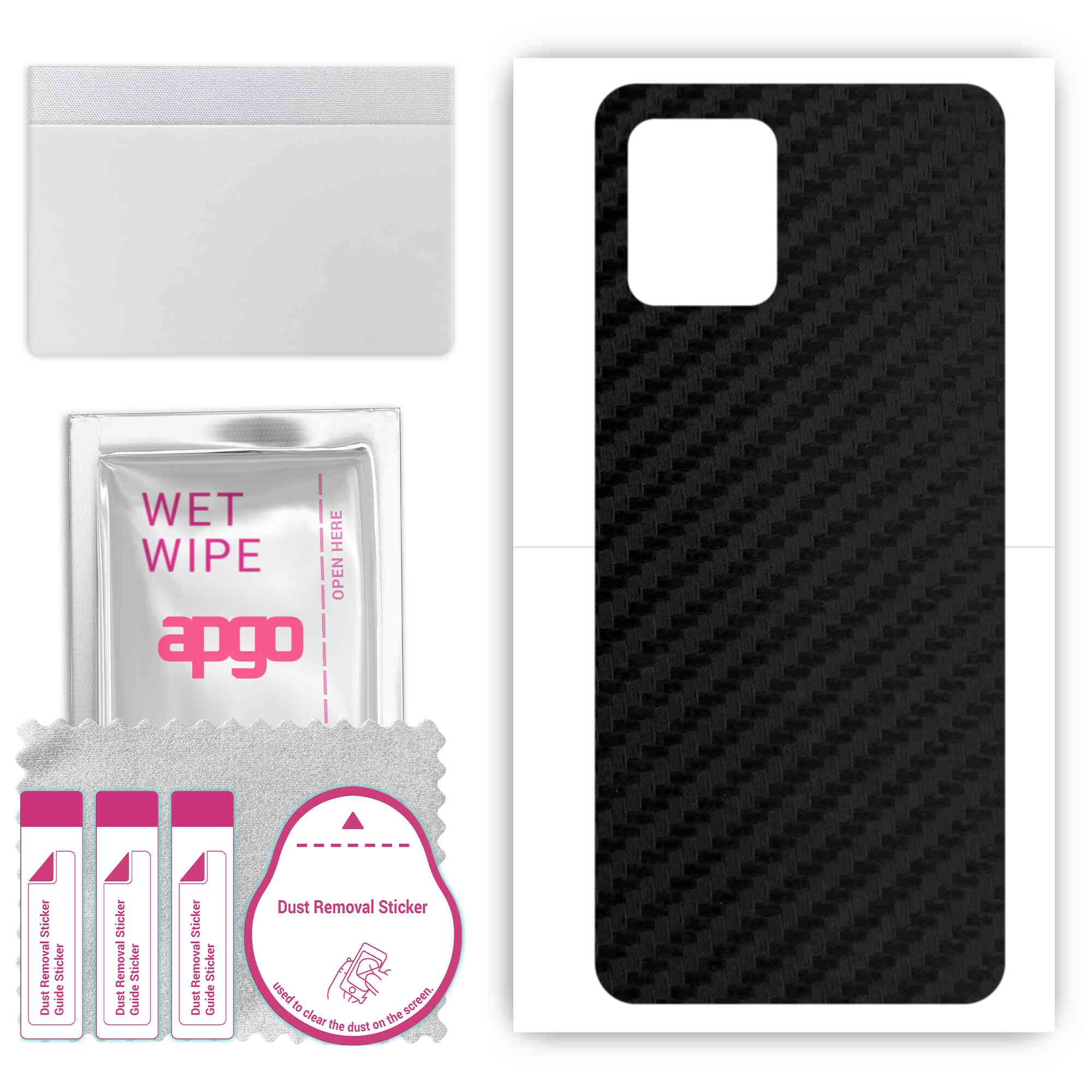 apgo Protective Skin Sticker for the back compatible with Vivo Y10, Wrap Film, Foil, Vinyl - Pattern Carbon Black
apgo Protective Skin Sticker for the back compatible with Vivo Y10, Wrap Film, Foil, Vinyl - Pattern Carbon Black