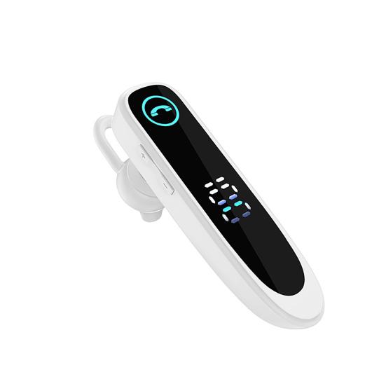 A20 Bluetooth-совместимые наушники с ушным крючком, сверхдлительное время ожидания, водонепроницаемая беспроводная гарнитура IPX7 для бизнеса со светодиодным дисплеем для водителя белый
A20 Bluetooth-совместимые наушники с ушным крючком, сверхдлительное время ожидания, водонепроницаемая беспроводная гарнитура IPX7 для бизнеса со светодиодным дисплеем для водителя белый