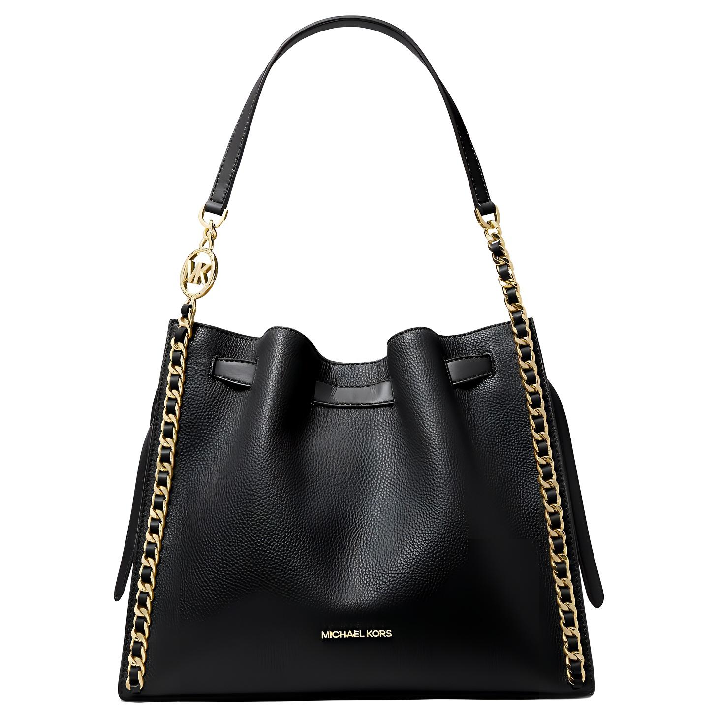 Michael Kors MK Mina Logo Snap Closure PU Shoulder Bag Large Women shoulder bag Black 35H3G4ML3I-BLACK Basic Set (Bag+Dust Bag)
Michael Kors MK Mina Logo Snap Closure PU Shoulder Bag Large Women shoulder bag Black 35H3G4ML3I-BLACK Basic Set (Bag+Dust Bag)