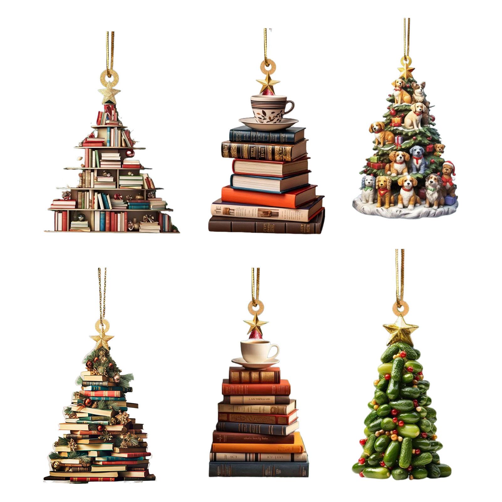 6pack/lot Festive Book Ornaments For Christmas Tree Decoration Christmas Ornaments 2024
6pack/lot Festive Book Ornaments For Christmas Tree Decoration Christmas Ornaments 2024