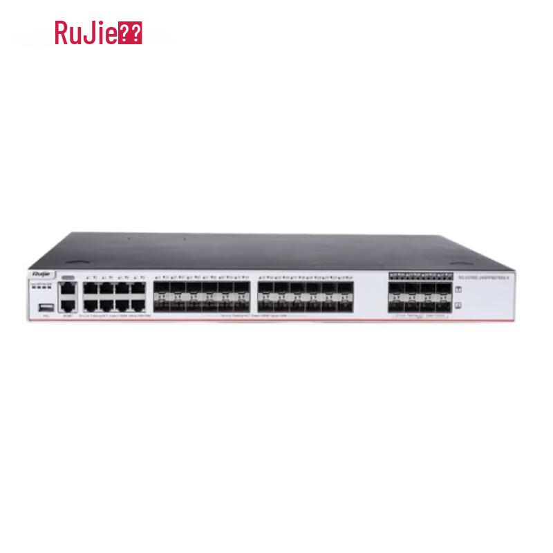 Ruijie RG-S5760C-24SFP/8GT8XS-X Layer 3 Managed Core Aggregation Switch
Ruijie RG-S5760C-24SFP/8GT8XS-X Layer 3 Managed Core Aggregation Switch