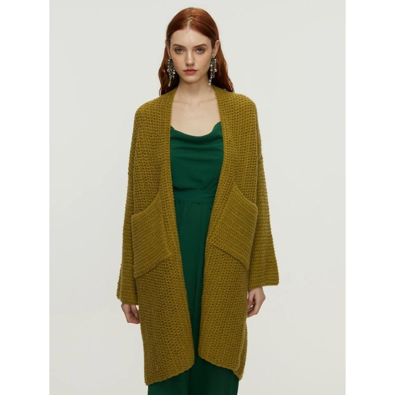 Вязаный кардиган женский, женская осень, новый однотонный твист средней длины жакет, тренд, живые новые силы, удобный, универсальный и модный S оливковый
Вязаный кардиган женский, женская осень, новый однотонный твист средней длины жакет, тренд, живые новые силы, удобный, универсальный и модный S оливковый