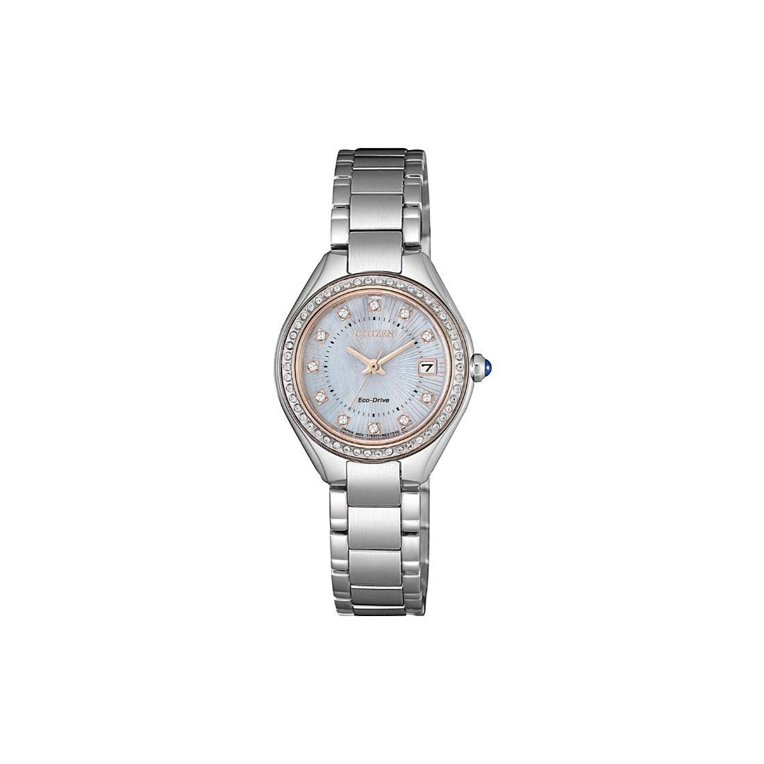 CITIZEN Women s Ecology Drive Collection Watch EW2556-83Y Silver Strap
CITIZEN Women s Ecology Drive Collection Watch EW2556-83Y Silver Strap