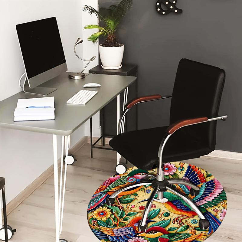 1pc Office Carpet Chair Mats Colorful Birds Floral Pattern Perfect for Decorating Office Chairss, Or Bedrooms.YDT299 80cm by 80cm
1pc Office Carpet Chair Mats Colorful Birds Floral Pattern Perfect for Decorating Office Chairss, Or Bedrooms.YDT299 80cm by 80cm