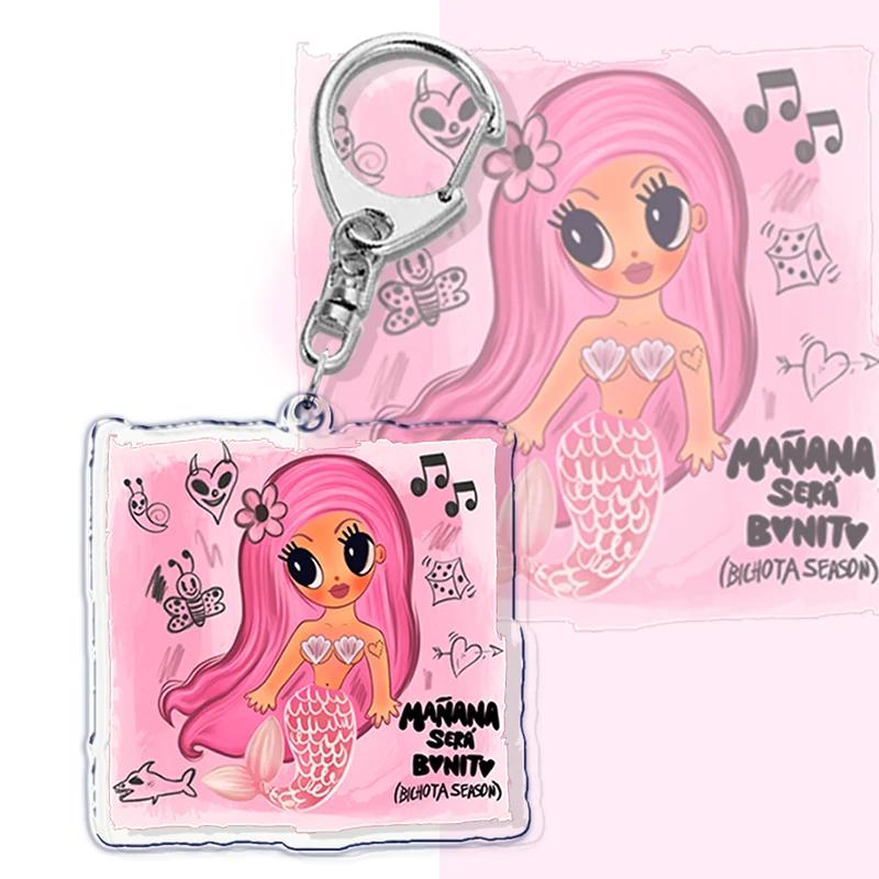 QLONA Cartoon Keychain for Women Bag Accessories Music Bonito Bichota TQG Pendant Keying Jewelry Fans Gifts for Friends
QLONA Cartoon Keychain for Women Bag Accessories Music Bonito Bichota TQG Pendant Keying Jewelry Fans Gifts for Friends