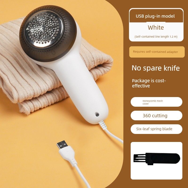 Yangzi Sweater Pilling Hair Removal Trimmer Plug-in Household Clothing Shaving and Scraping Fur Ball Machine Fabulous Fuzz Remover USB Plug-In Model (Cable Length 1.2m)
Yangzi Sweater Pilling Hair Removal Trimmer Plug-in Household Clothing Shaving and Scraping Fur Ball Machine Fabulous Fuzz Remover USB Plug-In Model (Cable Length 1.2m)