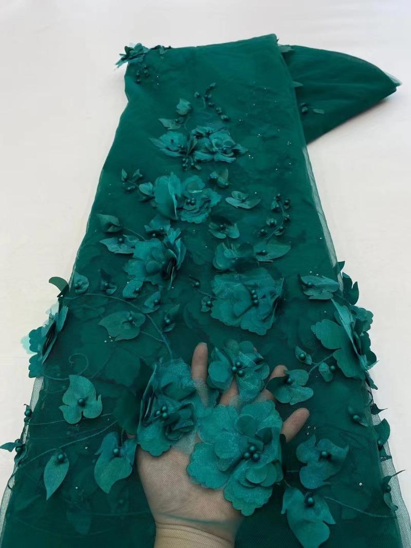 5yard 3D Embroidered Flower Mesh Fabric for DIY Sewing Embroidered Lace Clothing Wedding Dress Embroidery Clothing Fabric 5yard темно-зеленого
5yard 3D Embroidered Flower Mesh Fabric for DIY Sewing Embroidered Lace Clothing Wedding Dress Embroidery Clothing Fabric 5yard темно-зеленого