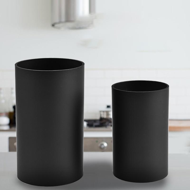 Hot Kitchen Utensil Holder Black Plastic Cylinder Storage Tableware Drying Canister Cutlery Organizer Flatware Tools For Kitchen
Hot Kitchen Utensil Holder Black Plastic Cylinder Storage Tableware Drying Canister Cutlery Organizer Flatware Tools For Kitchen