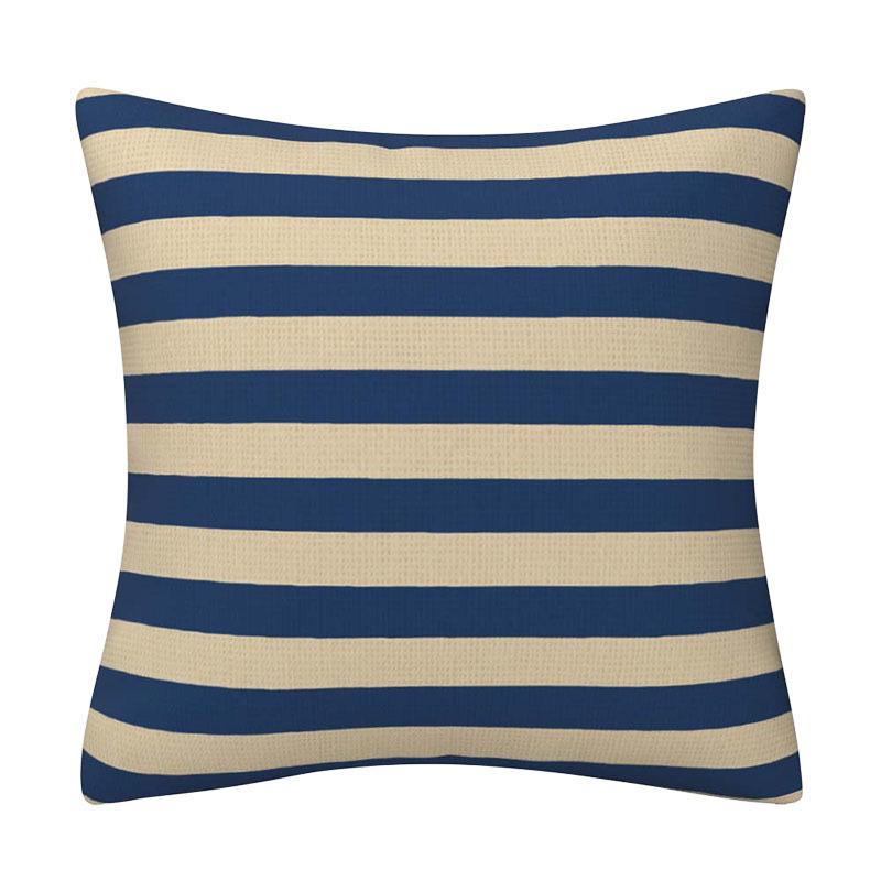 Simple Nordic Geometric Navy Blue Pillow Cover Linen Digital Printed Living Room Sofa Pillow Cushion Cover Premium 45 * 45Cm linen without pillow core
Simple Nordic Geometric Navy Blue Pillow Cover Linen Digital Printed Living Room Sofa Pillow Cushion Cover Premium 45 * 45Cm linen without pillow core