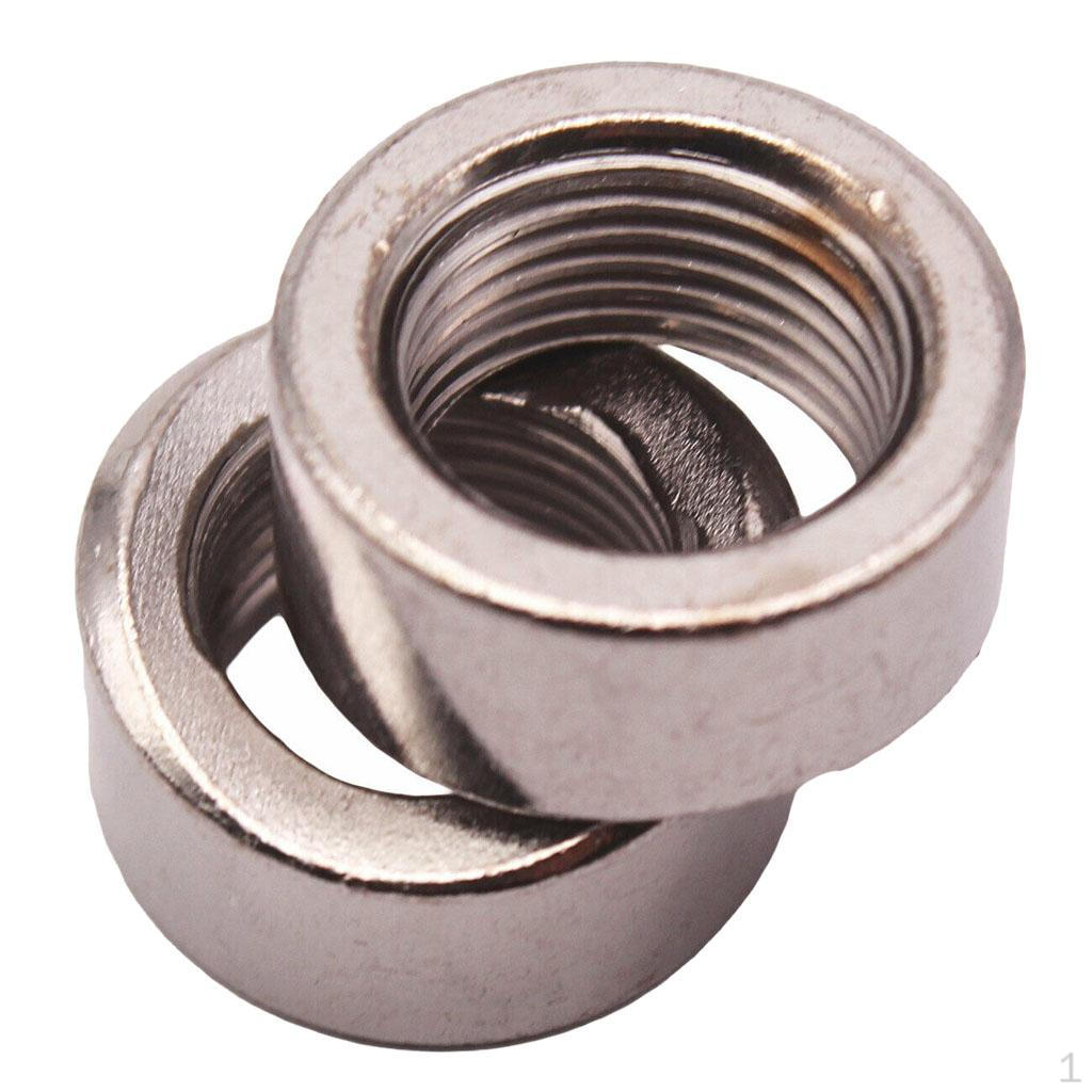 2x M18x1.5mm Threaded Nuts Sensor Step Mounting, Stainless Steel 304
2x M18x1.5mm Threaded Nuts Sensor Step Mounting, Stainless Steel 304