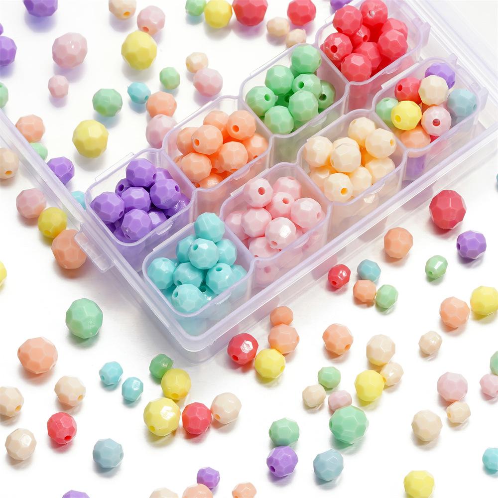 Acrylic Faceted Round Ball Beads for DIY Children s Bracelets and Necklaces 8mm, 10g, approx. 42 beads (hole 1.8mm)
Acrylic Faceted Round Ball Beads for DIY Children s Bracelets and Necklaces 8mm, 10g, approx. 42 beads (hole 1.8mm)