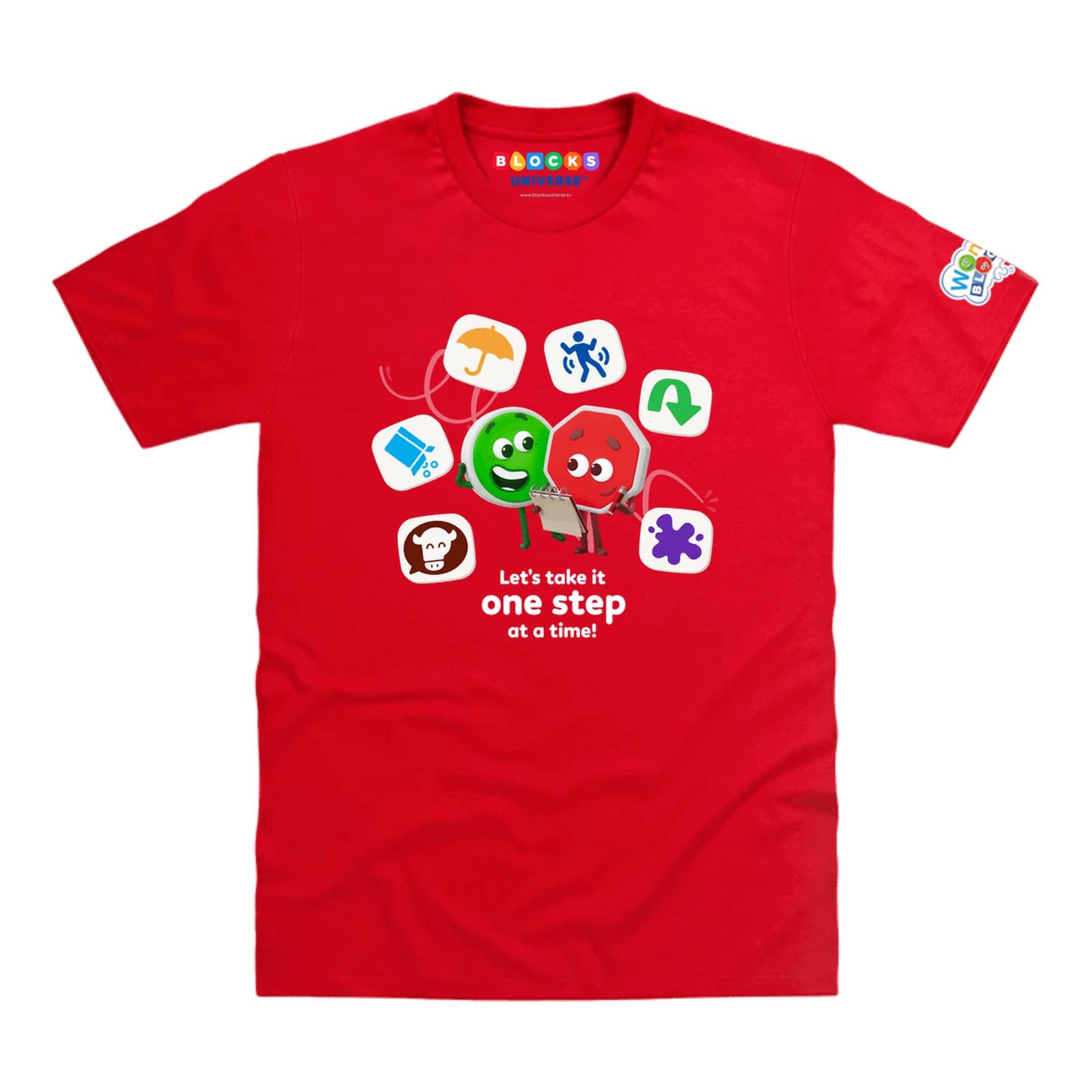 Officially Licensed Wonderblocks One Step At A Time Toddler T-Shirt 160
Officially Licensed Wonderblocks One Step At A Time Toddler T-Shirt 160