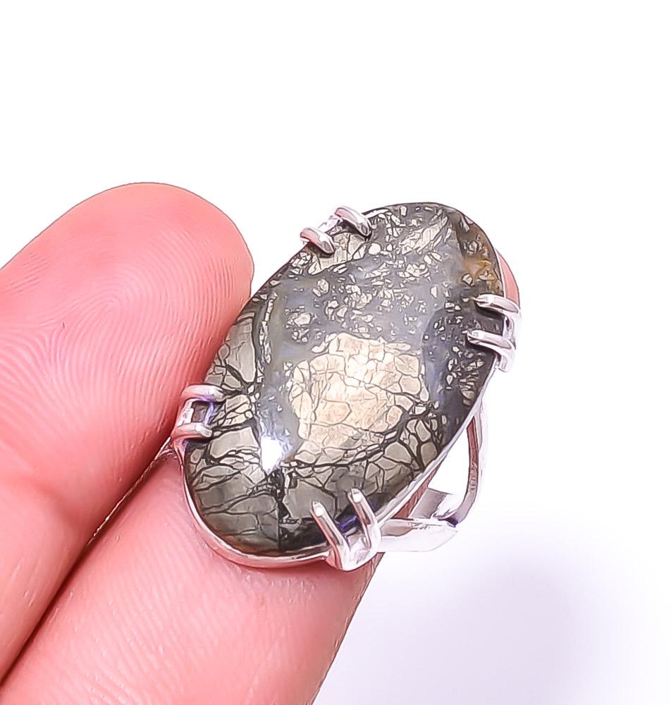 Кольцо из стерлингового серебра 925 пробы с марказитом Callahan Mine Solitaire ручной работы s.9 R65
Кольцо из стерлингового серебра 925 пробы с марказитом Callahan Mine Solitaire ручной работы s.9 R65