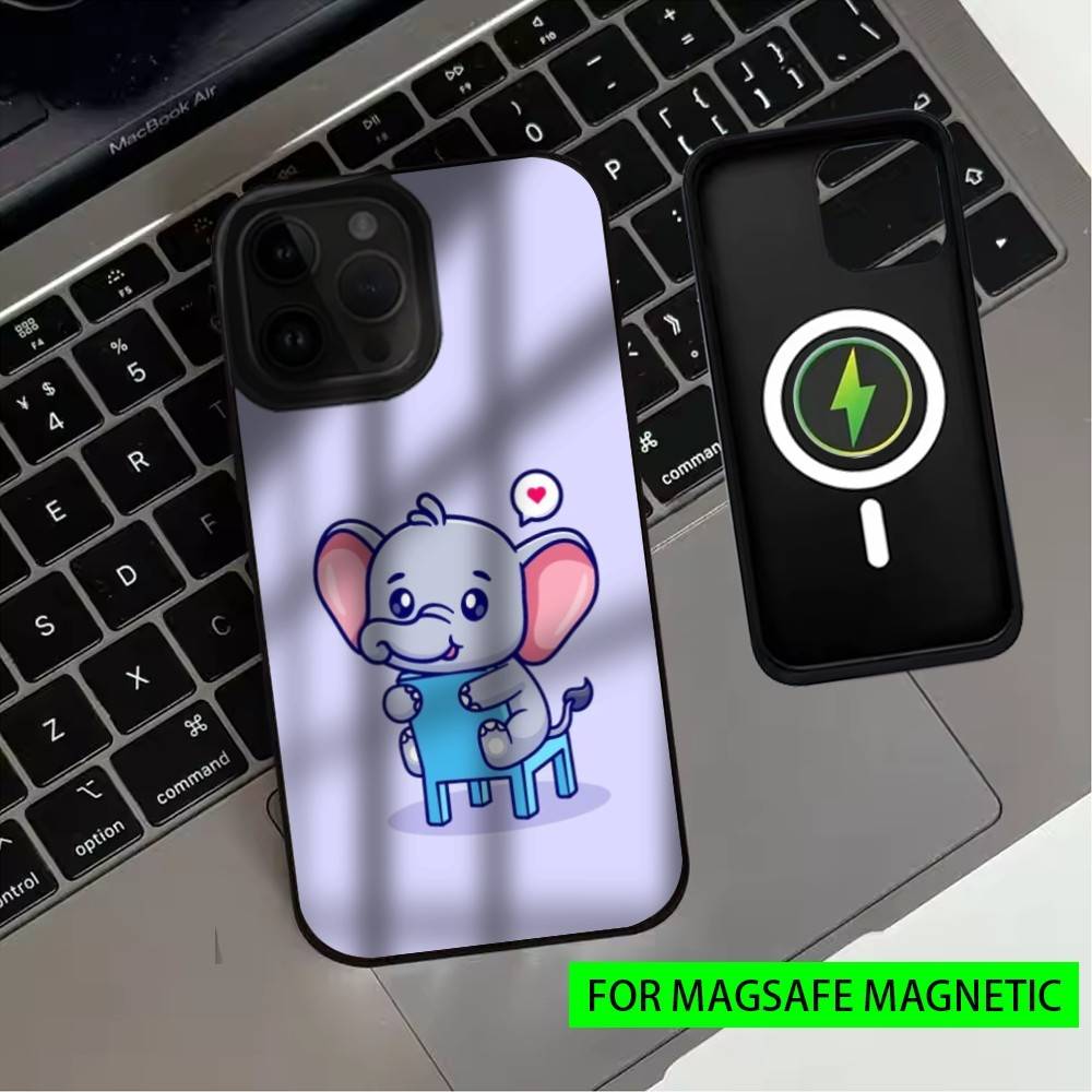 Cute Cartoon elephant Phone Case For iPhone17,16,15,14,13,12,11 Plus,Pro Max Magnetic For Magsafe Wireless Charging iPhone14PRO
Cute Cartoon elephant Phone Case For iPhone17,16,15,14,13,12,11 Plus,Pro Max Magnetic For Magsafe Wireless Charging iPhone14PRO