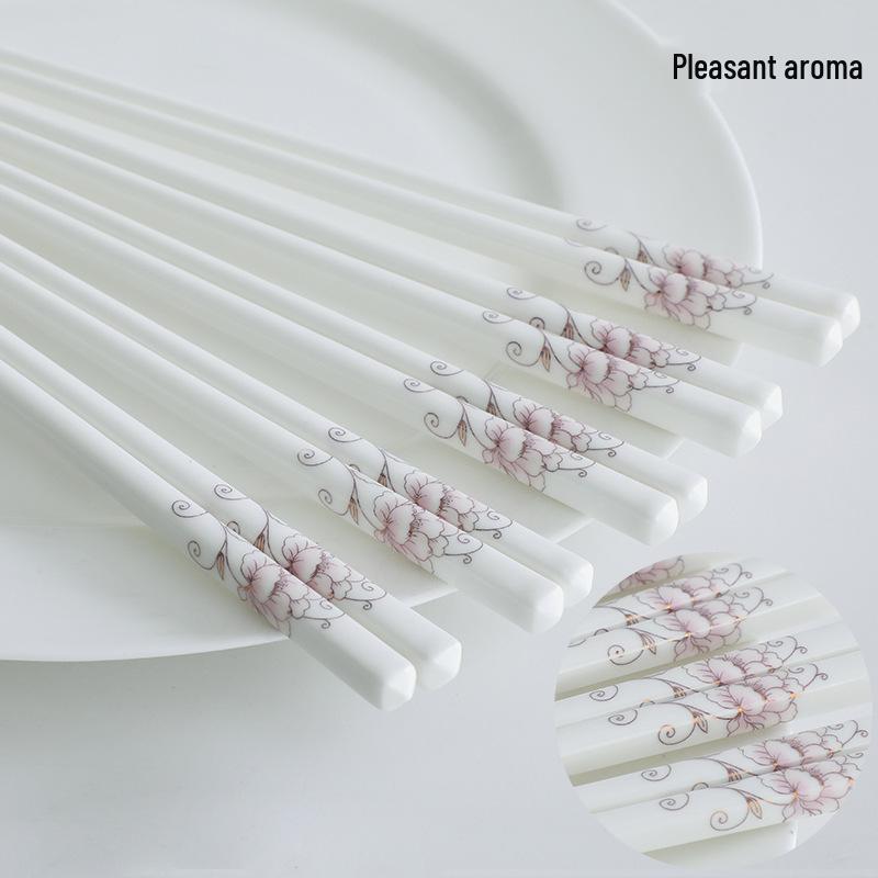 Ceramic Chopsticks with Fresh Flower Design - Good Grip, Mold-Resistant, Gift Box Included, Ideal for Home Use and Gifting
Ceramic Chopsticks with Fresh Flower Design - Good Grip, Mold-Resistant, Gift Box Included, Ideal for Home Use and Gifting