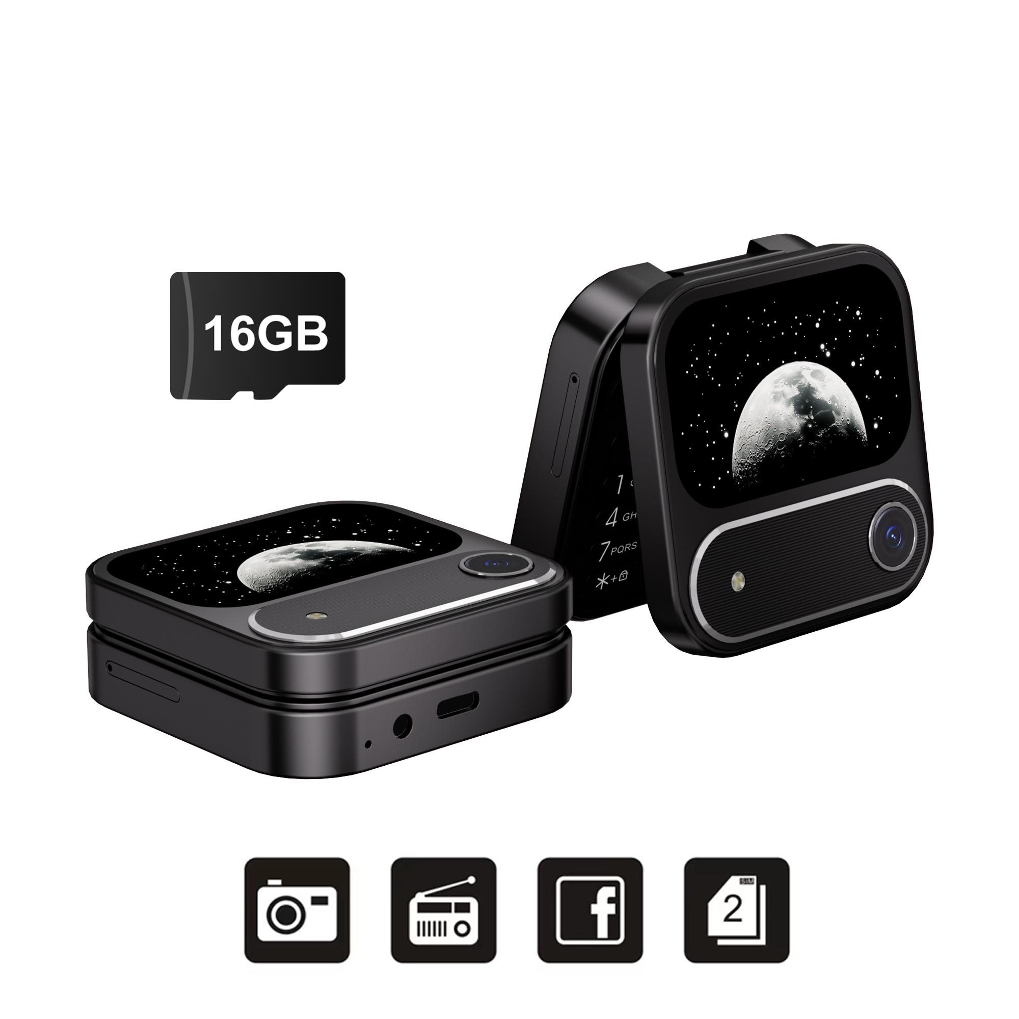 i17 Air Mini Складаний Мобільний Телефон 2G GSM 1.77 Дисплей Магічний Голос Швидкий Набір FM Радіо 2 SIM-карти Маленькі Квадратні Телефони with 16G TF Card чорний
i17 Air Mini Складаний Мобільний Телефон 2G GSM 1.77 Дисплей Магічний Голос Швидкий Набір FM Радіо 2 SIM-карти Маленькі Квадратні Телефони with 16G TF Card чорний